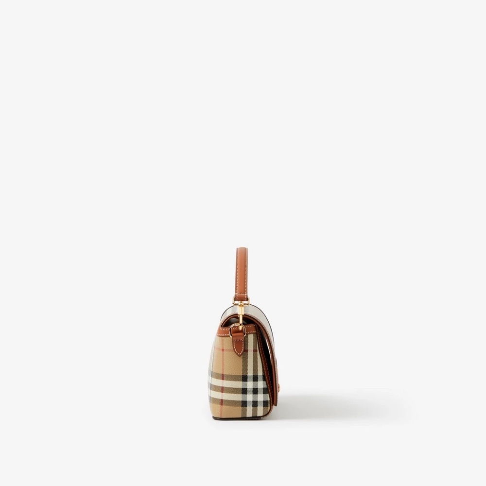Burberry Tan and Brown Checkered Women's Bag new / no tag - Picture 11 of 13